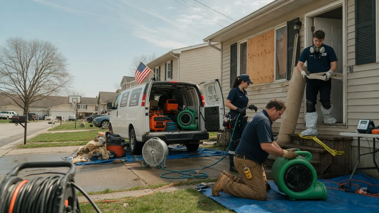 Water Damage Restoration in Middlebranch, OH near me
